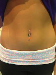 Pin By Amanda Postma On Piercings By Kaleidoscope Belly Button Piercing Jewelry Belly Piercing Jewelry Double Belly Piercing