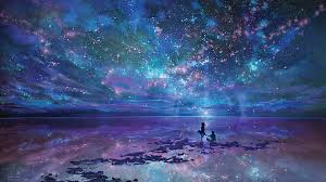 Surrealism surreal painting silhouette painting umbrella. Purple And Teal Galaxy Wallpaper Silhouette Photo Of Man Proposing To Woman Hd Wallpaper Wallpaperbetter