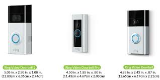 ring vs ring pro vs ring 2 video doorbell best ring