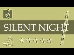 Recorder Notes Tutorial Christmas Song Silent Night