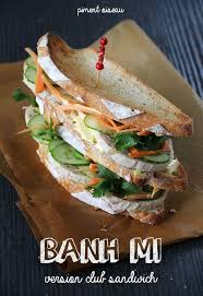 Banh Mi Piment Oiseau Club Sandwich Banh Mi