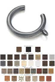 Bypass adjustable wall bracket for 1 3/8 drapery rods~3 1/2 to 4 1/2~each. Outdoor Iron Art Custom Metal Bypass Curtain C Ring Bestwindowtreatments Com