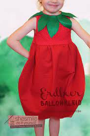 Wie nähe ich ein cape? Kostum Erdbeere Ballonkleid Nahanleitung Fur Alle Grossen Shesmile