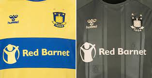 2016/17 brondby if denmark hummel size l football shirt jersey. Brondby If 20 21 Heim Auswartstrikots Veroffentlicht Nur Fussball
