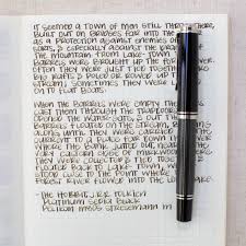 Ink Review 481 Platinum Classic Sepia Black Mountain Of Ink Ink Neat Handwriting Writing Pictures