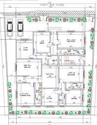 نتيجة بحث الصور عن تصصيم دور ارضي وشقتين فوق بعض Duplex House Plans House Plans House Design