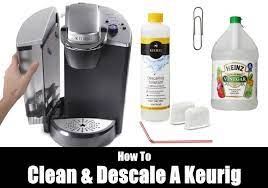 How To Clean Descale A Keurig Coffee Maker Kitchensanity Keurig Keurig Cleaning Coffee Maker Cleaning