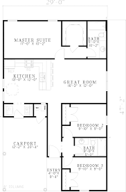 If you're looking for a home that is easy and inexpensive to build, a rectangular house plan would be a smart decision on your part! Stover Country Ranch Home Plan 055d 0638 House Plans And More