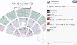 64 particular xfinity center seat map