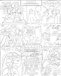 Daniel in the lion's den colour picture. Daniel Bible Minibooks Practical Pages
