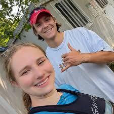 Junior athlete trains in Italy for wildwater competition