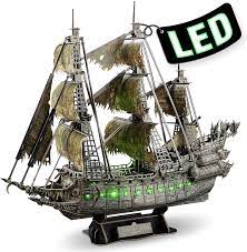68 1 puzzles are a fun way to pass the time. Buy Cubicfun 3d Puzzles For Adults Christmas Green Led Flying Dutchman Pirate Ship Model Kits Gifts Lighting Building Ghost Ship 3d Puzzles Holiday Decor Birthday Gifts For Women Men 360 Pieces Online