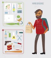 Maybe you would like to learn more about one of these? Restricted And Prohibited Items In Hand Baggage On The Flight Royalty Free Cliparts Vectors And Stock Illustration Image 52500419