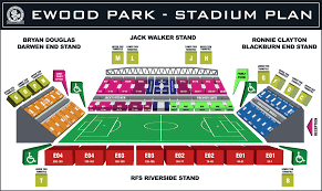 Stadium Plan Blackburn Rovers