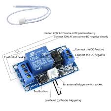 The on and off terminology does not refer to the status of. 12v 1 Channel Latching Relay Module With Touch Bistable Switch Mcu Control Uk Ebay