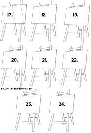 Art, by its very definition invites people to give full reign to their creativity. How To Draw An Easel Easy Step By Step Drawing Tutorial For Beginners How To Draw Step By Step Drawing Tutorials