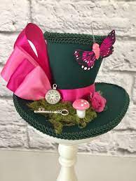 Alice In Wonderland Mad Hatter Tea Party Top Hats Www Etsy Com Au Shop Curiousercuriouserco Diy Mad Hatter Hat Alice In Wonderland Hat Mad Hatter Hats