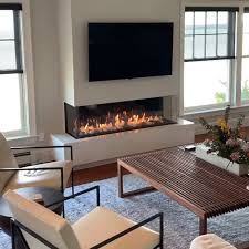 Flare Beach Home Video In 2020 Modern Fireplace Home Fireplace Small Living Room Decor