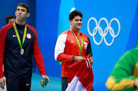 Colin schooling, michael phelps, may schooling, and. This Swimmer Beat His Hero At The Olympics Eight Years After They First Met