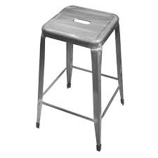 Interior Design Tabouret De Bar Metal Tabouret Bar Metal Gris Factory Metal Soldes Mobilier Exterieur Decorations Murales Bathroom Assessories Bar Stools Stool