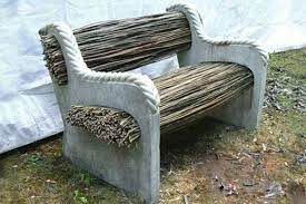 33.5'' h x 59'' w x 23'' d Ten Crazy Park Benches You Simply Won T Believe Are Real Concrete Garden Bench Concrete Garden Concrete Furniture