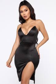 Don T Doubt Me Midi Dress Black Dresses Fashion Nova