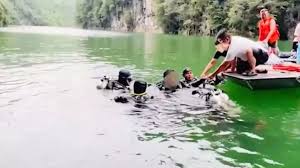 河道潛水被困水下溶洞湖南漢靠生食魚類撐120小時奇蹟獲救