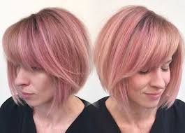 Anche sui capelli corti è possibile realizzare il balayage con . 43 Idee Di Capelli Rosa Pastello Meches Shatush Colpi Di Sole E Balayage