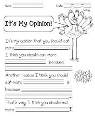 Turkey Opinion Writing Thanksgiving Writing Opinion Writing 3rd Grade Writing