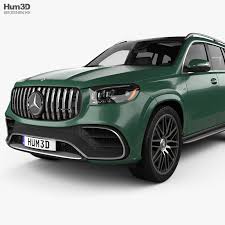 3d Model Of Mercedes Benz Gls Class Amg Us Spec 2021 3d Model Mercedes Benz Benz