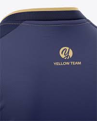 Download Men S Soccer V Neck Jersey Mockup Back Half Side View Football Jersey T Shirt In Apparel Mockups On Yellow Images Object Mockups