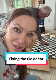 Fixing the Tile Decor: Thrifted Halloween Finds