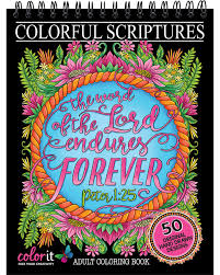There is no limit to the number of times a file can be downloaded so print as many times. Colorful Scriptures Christian Adult Coloring Book Features 50 Original Hand Drawn Biblical Designs Printed On Artist Quality Paper Hardback Covers Spiral Binding Perforated Pages Bonus Blotter Buy Online In Bahamas At