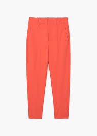 Katoenen Broek Dames Mango Nederland Kumas Pantolonlar Pantolon Mango