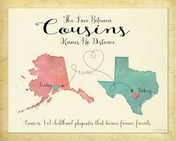 Birthday Gifts For Cousin Boy Long Distance Cousin Gift Birthday Gift For Cousin Going Etsy Cousin Gifts Cousin Quotes Happy Birthday Cousin