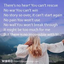 Your Name Is Greater Your Love Is Stronger Your Ways Are Higher There S Nothing That You Can T Do Cause There S No Imposs In 2020 Strong Love Christian Artists Lyrics