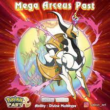 Valo On Instagram The Master Of The Revelation Beasts Revealed Mega Arceus Past Species Alpha Pokemon Type Steel Pokemon Type Pokemon Pokemon Pictures