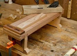 Affine Creations Japanese Carpentry Woodworking Bench Small Workbench