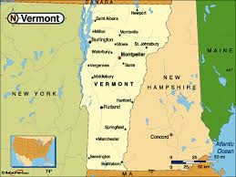 Barre has about 8750 residents. Barre Vermont Map