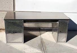 Black Aluminum Diamond Plate Corner Guards Diamond Plate Desk Diamond Plate Metal Interior Design House Furniture Design