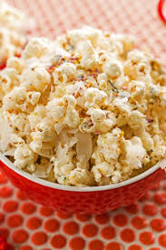 Coconut White Caramel Popcorn Recipe With Sugar Corn Syrup Butter Coconut Extract Coconut And Rainbow Sp Popcorn Recipes Recipes Christmas Popcorn Recipes