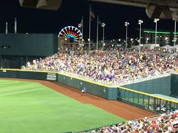 night game with ferris wheel in the background picture of