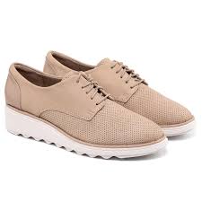 Clarks un adorn lace derbys femme. Femmes Derby Clarks Sharon Crystal 26147631 Sable Printemps Automne Femmes Plate Forme Femme Richelieu Derby Cuir A Lacets Classique Aliexpress