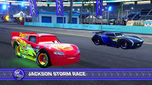 The paint and graphics are as it was last raced by michael andretti. Cars 3 Driven To Win Ps4 Gameplay Lightning Mcqueen Vs Jackson Storm Hard Mode Youtube