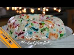 Regenbogenkuchen mit vanillebuttercreme in verschiedenen formen & farben! Rainbow Jello Cathedral Window Recipe Youtube