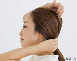おでこ美人 神崎恵さん流 おでこが素敵に見えるヘアアレンジ baila 神崎恵 ヘアアレンジ ヘア