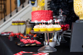 We designed this mickey and minnie mouse party theme, mickey mouse centerpieces, minnie& mickey mouse centerpieces, characters, arches. Mickey And Minnie Mouse Dessert Ideas Mint Event Design