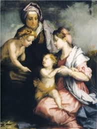 Madonna And Child With St Elizabeth And St John The Baptist Andrea Del Sarto C 1529 Oil On Panel 1 Madonna And Child Saint Elizabeth John The Baptist