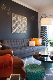 David Jeremy S Cozy Colorful Style Collaboration Living Room Decor Gray Living Room Decor Grey Sofa Wall Decor Living Room