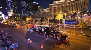 March 1, the haulers will make their way up las vegas boulevard from the south. 2014 Nascar Hauler Parade